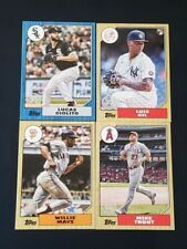 2022 Topps Series 1 1987 Topps 35th Anniversary Inserts with Blue You Pick , käytetty myynnissä  Leverans till Finland