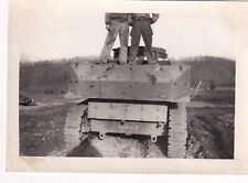 Original Photo ARMORED SCHOOL M5 STUART TANK w/ UNIT MARKINGS 1943 Fort Knox 338 for sale  Shipping to South Africa