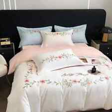 Flower embroidery bedding for sale  Shipping to Ireland