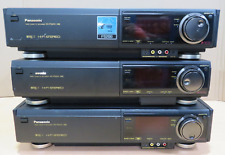 3x Panasonic NV-FS200 S-VHS Nagrywarka kaset wideo / Pakiet dla hobbystów / 3 na sprzedaż  Wysyłka do Poland