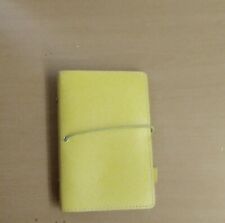 Filofax yellow pocket for sale  NORWICH