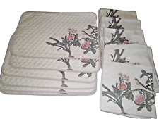 Placemats napkins fabric for sale  Millville