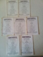 Southwell racecards pack for sale  WITHERNSEA