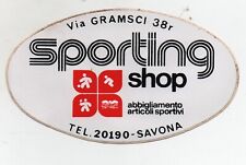 Adesivo vintage sporting usato  Savona