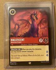 Lorcana tcg maleficent for sale  Shipping to Ireland