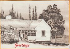 TIMBER BUILDING UPPER BEACONSFIELD VICTORIA SKETCH JACK MONGOMERY  POSTCARD for sale  Shipping to South Africa