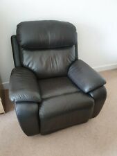 Dfs leather recliner for sale  LONDON
