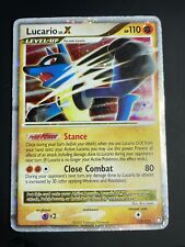 Tarjeta Holo Pokémon ultra rara de Lucario Lv.X 122/123 Mysterious Treasures segunda mano  Embacar hacia Argentina