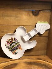 Hard Rock Cafe Roxtars 2014 guitarra em forma de jantar infantil prato de comida lanche comprar usado  Enviando para Brazil