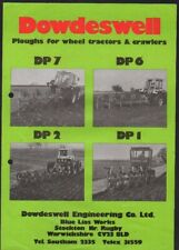 Dowdeswell ploughs wheel for sale  DRIFFIELD