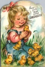 Usado, Tarjeta de felicitación de Navidad de colección M. Marjorie Cooper Easter Girl Chick Peep segunda mano  Embacar hacia Argentina