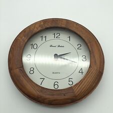 Reloj de pared redondo de madera Daniel Dakota, 7 3/4”, funciona lento, piezas segunda mano  Embacar hacia Argentina
