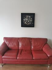 Leder sofa rot gebraucht kaufen  Gaustadt,-Berggeb,-Bug