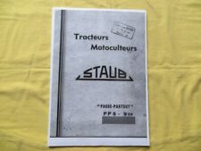 Tracteur motoculteur staub d'occasion  Saint-Laurent-de-la-Cabrerisse
