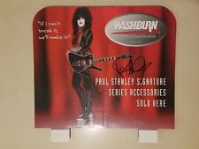 KISS Paul Stanley Firmado Autografiado Cartón Lavado Grande Promoción ¡En muy buen estado! segunda mano  Embacar hacia Mexico