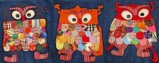 Patchwork owl rucksack for sale  SWINDON