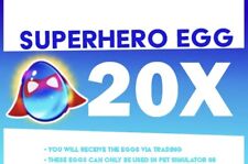 🎉 x20 OVO DE SUPER-HERÓI - OVO EXCLUSIVO ANIMAL DE ESTIMAÇÃO SIM 99 🎉 comprar usado  Enviando para Brazil