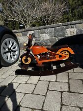 Handcrafted wooden motorcycle for sale  Rye