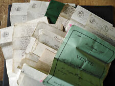 Lot de documents notariés - 19ème - Arrondissement de Brioude Haute Loire Lot 2 comprar usado  Enviando para Brazil