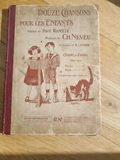 Rare 1911 livre d'occasion  Noyal-Châtillon-sur-Seiche