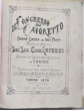 1876 spartito musicale usato  Teramo