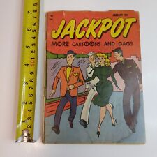 Cómic de revistas juveniles de Jackpot More dibujos animados y gags 2 - enero - 1954 segunda mano  Embacar hacia Argentina