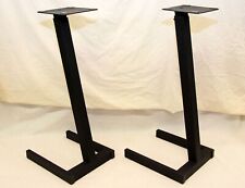 Steel Bookshelf Speaker Stands HiFi / Stereo / Adjustable 26 to 44 inches, used for sale  Shipping to South Africa