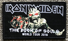 Iron Maiden O Livro Das Almas World Tour 2016 Costurar Em Patch Heavy Meatal Distintivo, usado comprar usado  Enviando para Brazil