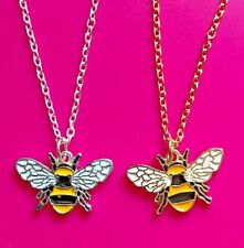 Gold/Silver BUMBLE BEE Necklace ~ Only £4.45 & FREE UK Post, used for sale  KIRKCALDY