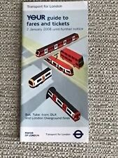 Transport london fares for sale  NEW MILTON