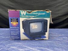 De colección Westinghouse portátil para camping B/W 5" TV analógica WT-3500, usado segunda mano  Embacar hacia Argentina