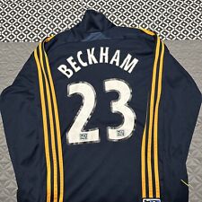 Camiseta deportiva David Beckham Adidas MLS Herbalife Galaxy manga larga XL segunda mano  Embacar hacia Argentina