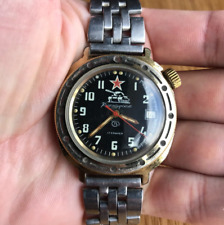 Relógio de pulso Vostok Komandirskie Wostok vintage URSS raro Rússia soviética, usado comprar usado  Enviando para Brazil