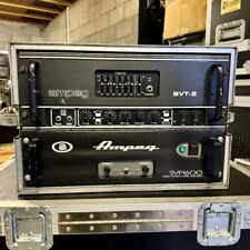 Amplificador de potencia de graves estéreo vintage Ampeg EE. UU. SVT II 2 no profesional y SVP1600 con estuche segunda mano  Embacar hacia Argentina