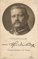 Feldpostkarte 1.WK - Generalfeldmarschall v. Hindenburg 1915 gel. gebraucht kaufen  Oderwitz