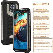 Usado, Bateria Oukitel WP15 robusta Dual 5G smartphone 15600mAh comprar usado  Enviando para Brazil