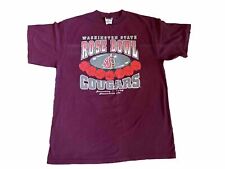 Camiseta Vintage 1998 Universidad Estatal de Washington WSU Cougars Rose Bowl Talla XL segunda mano  Embacar hacia Argentina