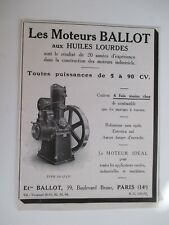 Publicite 1928 moteurs d'occasion  Cherbourg-Octeville-