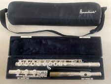 Flauta Gemeinhardt 3B em linha G, B pé banhada a prata furo aberto comprar usado  Enviando para Brazil