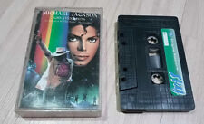 Usado, Michael Jackson MOONWALKER Filme OST Trilha Sonora TAILÂNDIA FITA CASSETE Rara!!! comprar usado  Enviando para Brazil