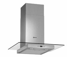 NEFF Wall Mounted Cooker Hood D86EH52N0B HBD-KNB1-V 60cm Clear Glass, used for sale  STOCKPORT