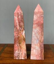 Pair pink marble for sale  NORWICH