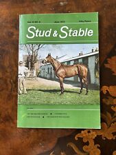 Stud stable magazine for sale  UK
