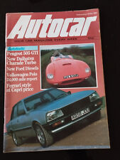 Autocar magazine 1984 d'occasion  Le Creusot