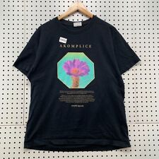 Akomplice Peyote Shirt Mens Large Black Organic Cotton Made USA 22x27 for sale  Shipping to South Africa