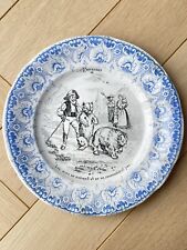 Assiette parlante faience d'occasion  Nantes-