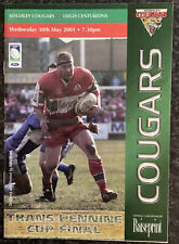 Rugby league programme for sale  BARNSLEY