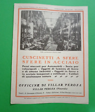 Pubblicita 1919 cuscinetti usato  Roma