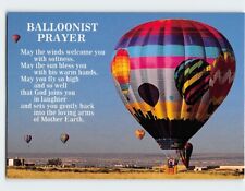 Postcard balloonist prayer for sale  Stevens Point