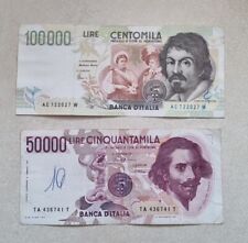 Banconote lire 100000 usato  Bari